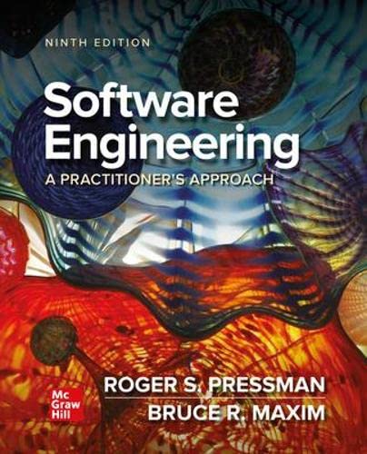 Software Engineering: A Practitioner's Approach 9th Edition