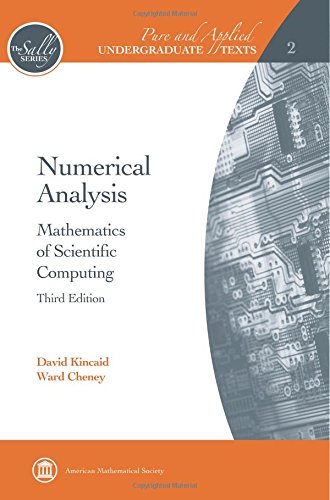 Numerical Analysis 3rd By David Kincaid & Ward Cheney