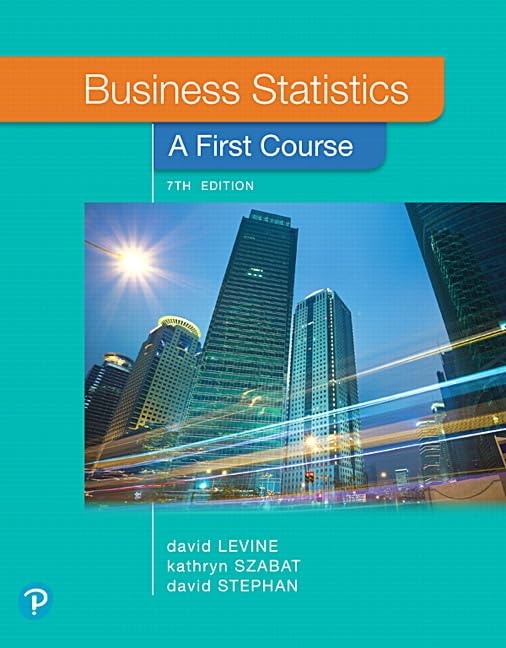  Business Statistics: A First Course