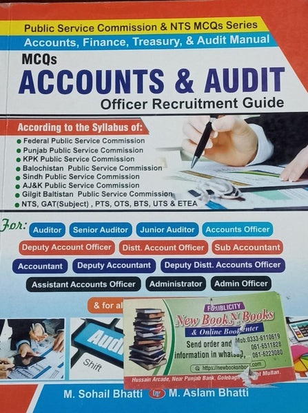 Accounts & Audit MCQs  Officer Recruitment Guide by  M. Sohail Bhatti -Bhatti