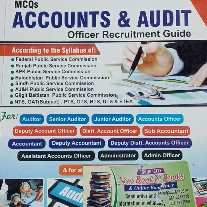 Accounts & Audit MCQs  Officer Recruitment Guide by  M. Sohail Bhatti -Bhatti