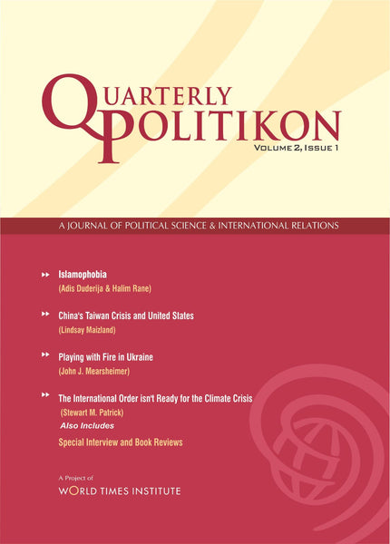 Quarterly Politikon Vol 2 Issue 1 - JWT