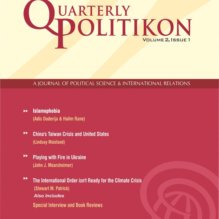 Quarterly Politikon Vol 2 Issue 1 - JWT