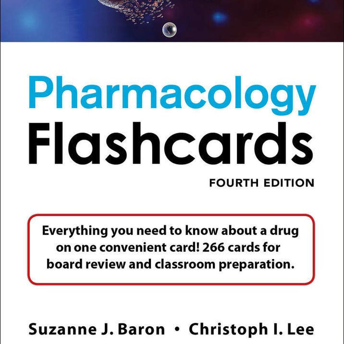 Lange Pharmacology Flashcards, Fourth Edition 4th Edition by Suzanne Baron 