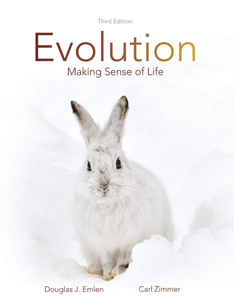 Evolution Making Sense Of Life 3rd Edition By Douglas Jemlen