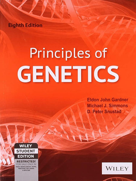 Principles of Genetics 8th Edition by Eldon John Gardner 