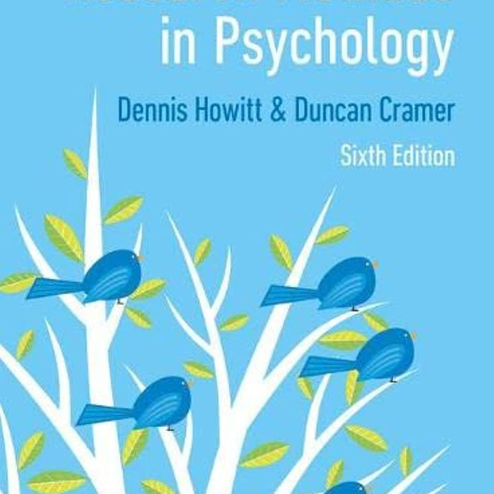 Research Methods In Psychology 6th Edition 