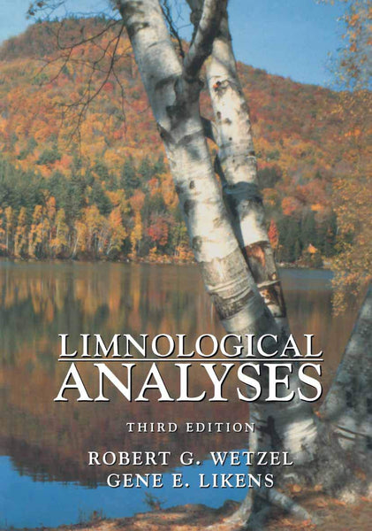 Limnological Analyses 3rd Edition