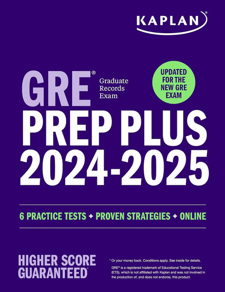  GRE Prep Plus 2024-2025 - Updated for the New GRE: 6 Practice Tests