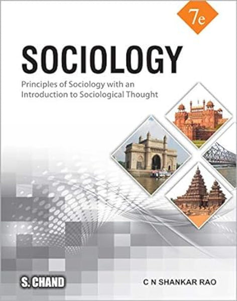 Sociology Principles With An Introduction Thought by Shankar C.N Rao 