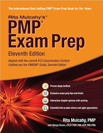 PMP Exam Prep - 2023 Exam Ready. Most Accurate Agile & Predictive Content. Practice Exam Questions & Scoring. Insider Test Taking Strategies. Pass on the First Try! 11th Edition