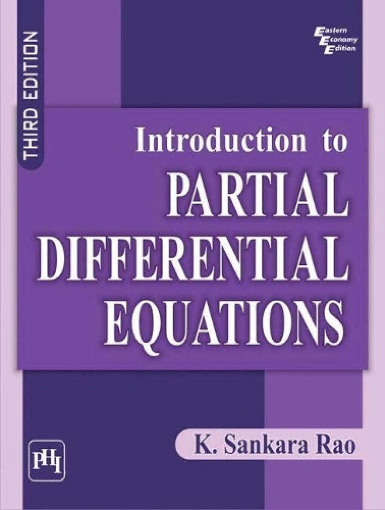 Introduction To Partial Differential Equations 3rd Edition by Sankara ...