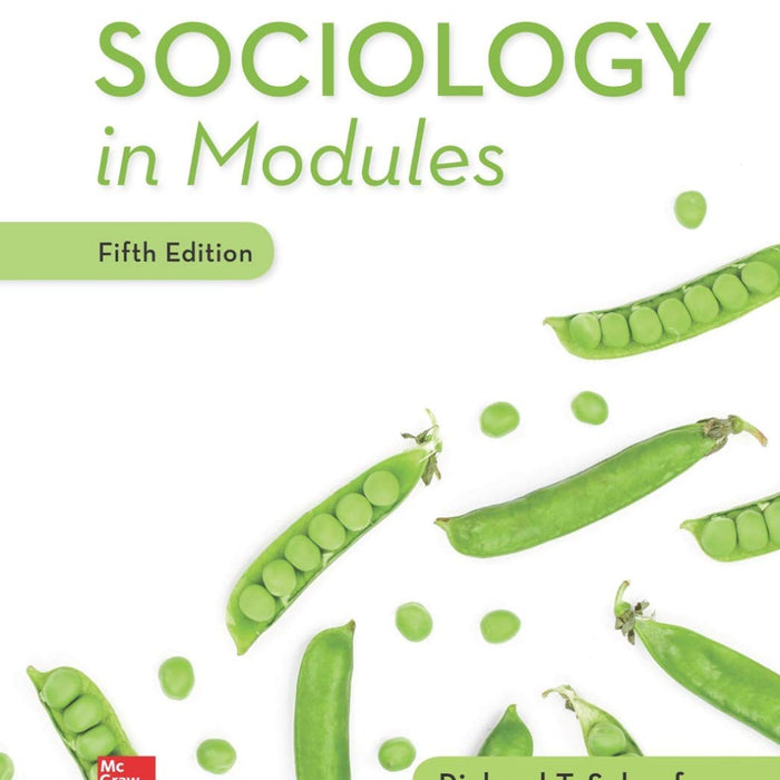 Sociology In Modules 5th Edition by Richard T Schaefer (Author)