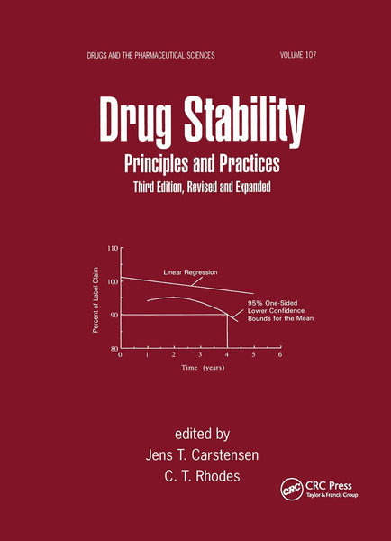 Drug Stability Principles And Practices By Jens T Carstensen & CT Rhodes