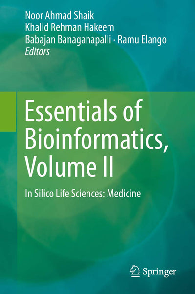 Essentials Of Bio Informatics Vol 2 By Noor Ahmad Shaik