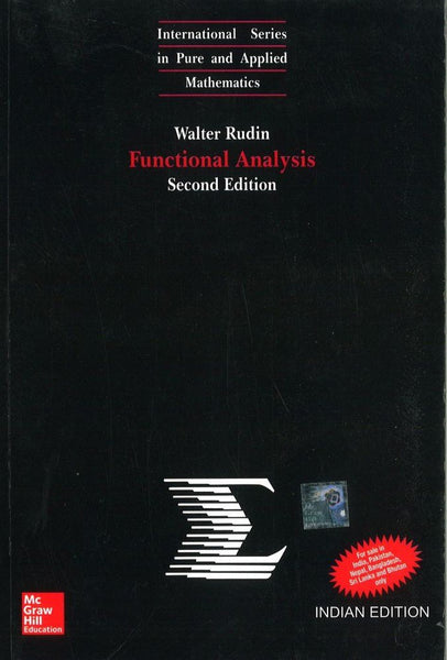 Functional Analysis 2nd Edition By Walter Rudin