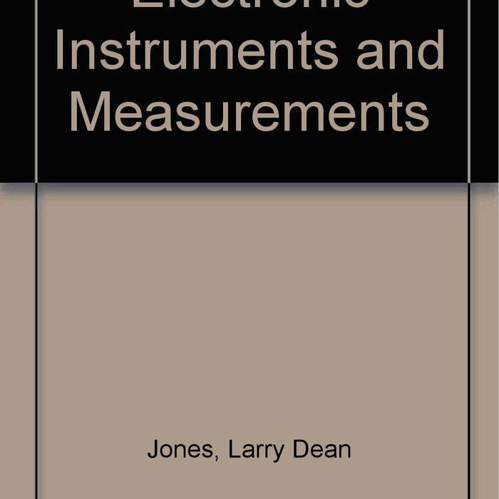 Electronic Instruments and Measurements 2nd Edition