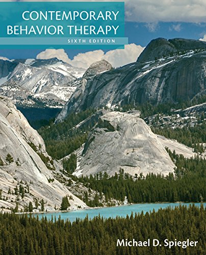 Contemporary Behavior Therapy 5th Edition Michael D. Spiegler