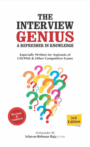 Elixir Of  The Interview Genius CSS PCS PMS 3rd Edition By Irfan Ur Rehman Raja - JWT