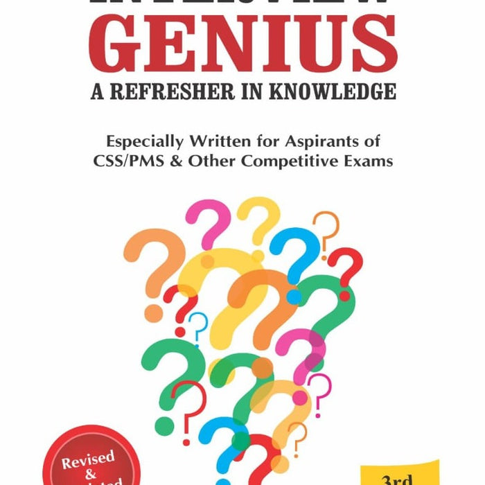 Elixir Of  The Interview Genius CSS PCS PMS 3rd Edition By Irfan Ur Rehman Raja - JWT