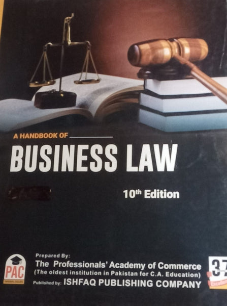 CAF- 04 A Handbook of Business Law - PAC