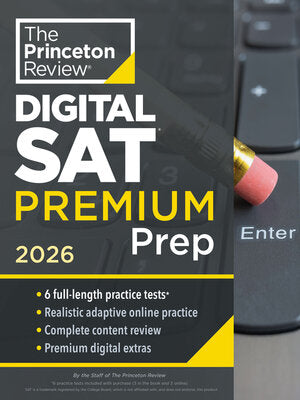 Digital SAT Premium Prep 2026 (College Test Preparation) by The Princeton Review
