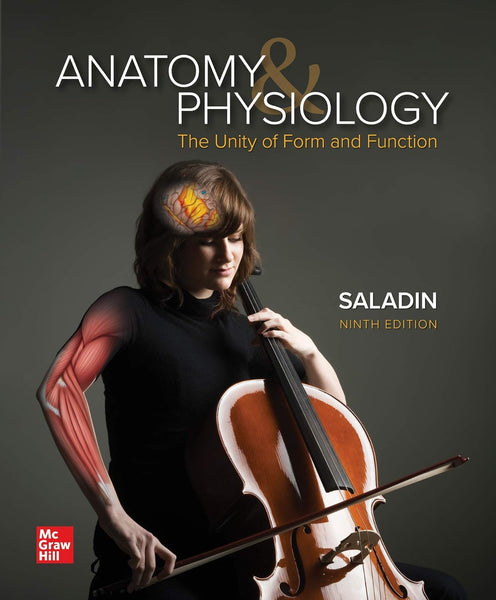 Anatomy & Physiology: The Unity of Form and Function 9th Edition by Kenneth S. Saladin (Author)