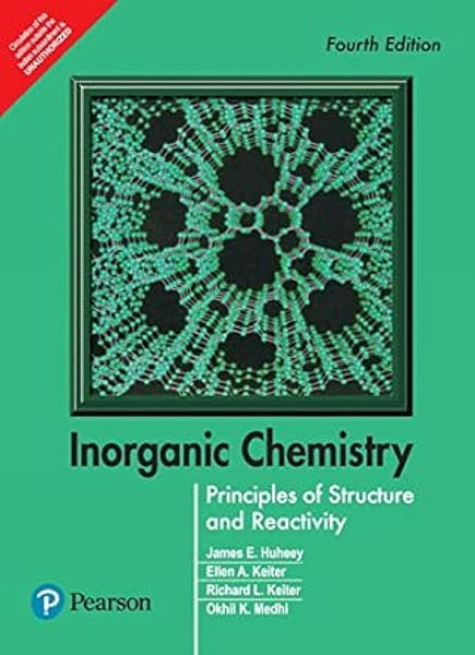  Inorganic Chemistry: Principles of Structure and Reactivity