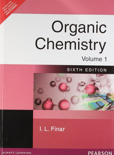 Organic Chemistry Vol. 1 by I.L. Finar (Author)