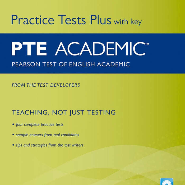 PEARSON TEST OF ENGLISH ACADEMIC PRACTICE TESTS PLUS WITH KEY