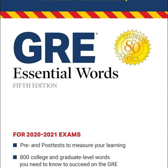 GRE Essential Words (Barron's Test Prep) 5th Edition 