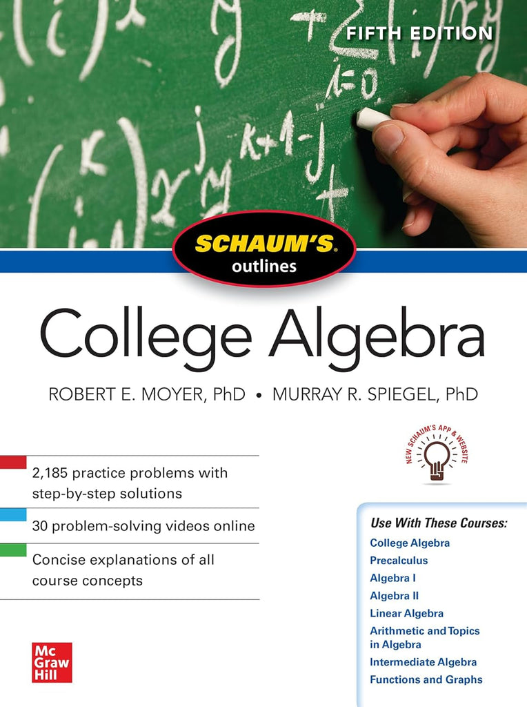 Schaum's Outline of College Algebra 5th Edition by Murray R. Spiegel ...