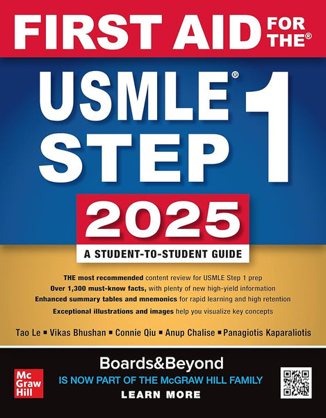 First Aid for the USMLE Step 1 2025 by Tao Le