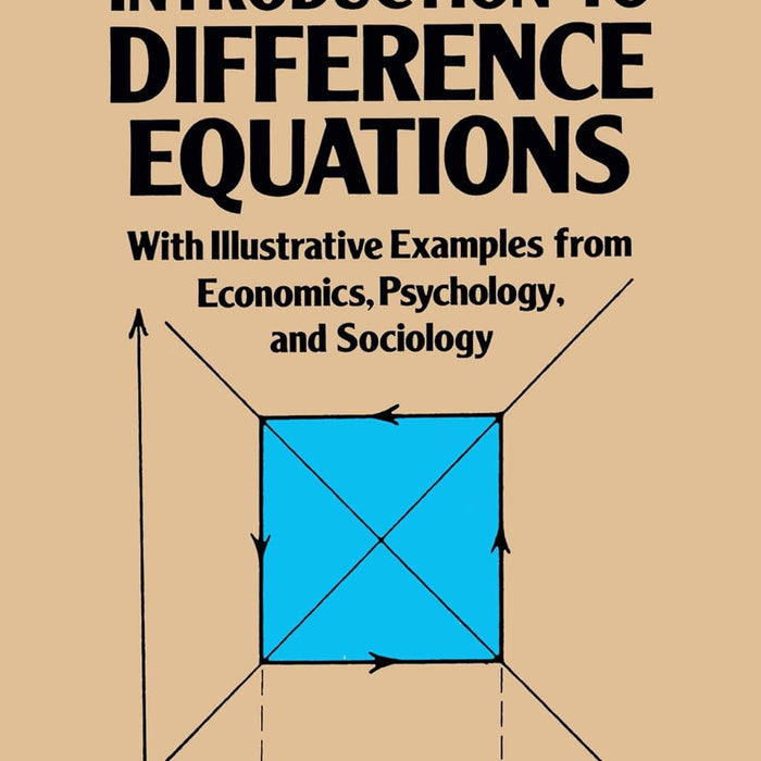 Introduction To Difference Equations 