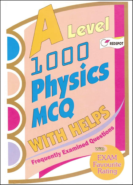 Red Spot A Level 1000 Physics Mcq With Helps