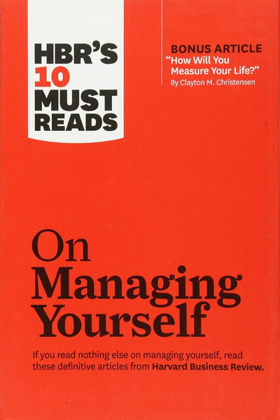 HBR's 10 Must Reads On Managing Yourself by Harvard Business Review 