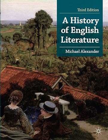 A History of English Literature 3rd Edition by Michael Alexander (Author)