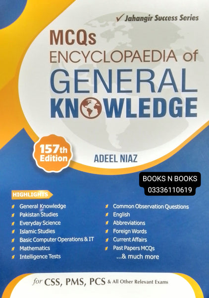 Encyclopedia Of General Knowledge MCQs 