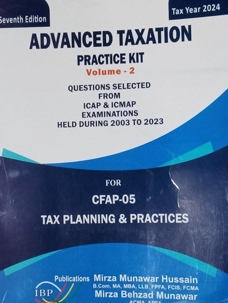 Advanced Taxation 