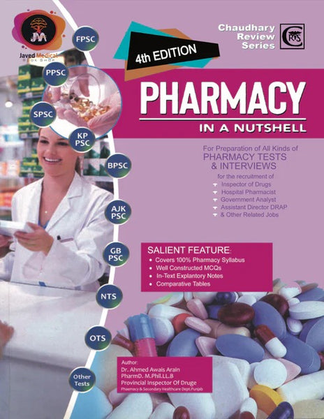 Pharmacy In A Nutshell 4th Edition by Dr  Ahmad Awais