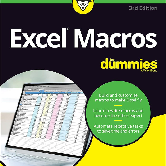 Excel Macros For Dummies 3rd Edition by Dick Kusleika 