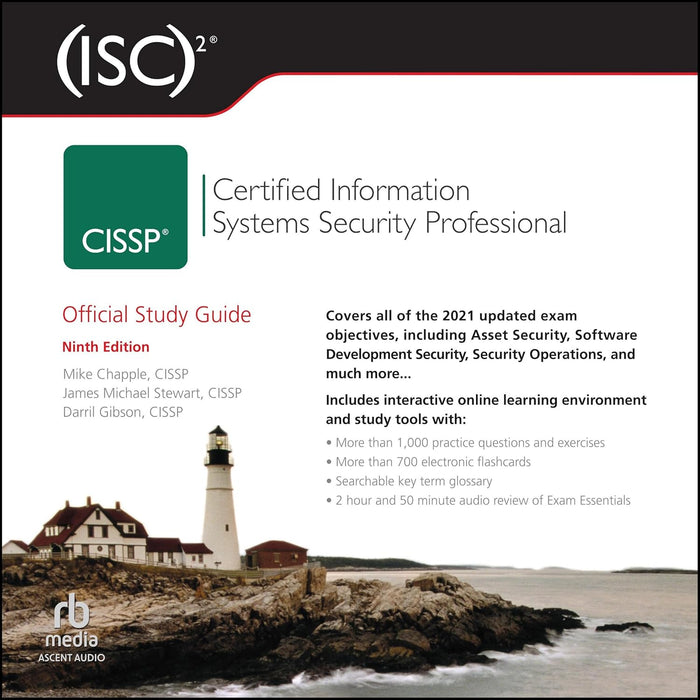 Certified Information Systems Security Professional Official Study Guide 9th Edition by Darril Gibson (Author)