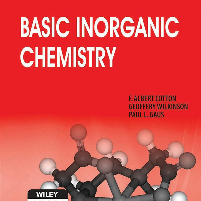 Basic Inorganic Chemistry 3rd Edition By F Albert