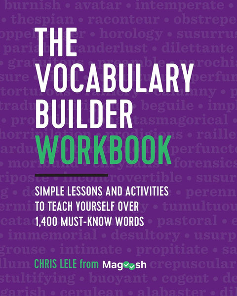 The Vocabulary Builder Workbook By Chris Lele Magoosh