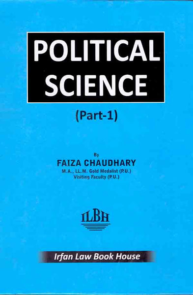 Political Science For LLB 5 Years Part 01 By Faiza Chaudhary