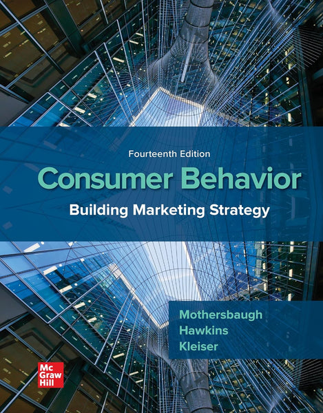 Consumer Behavior Building Marketing Strategy 14th Edition By David Mothersbaugh