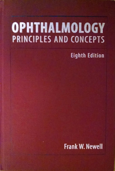 Ophthalmology Principles and Concepts 8th Edition By Frank W Newell