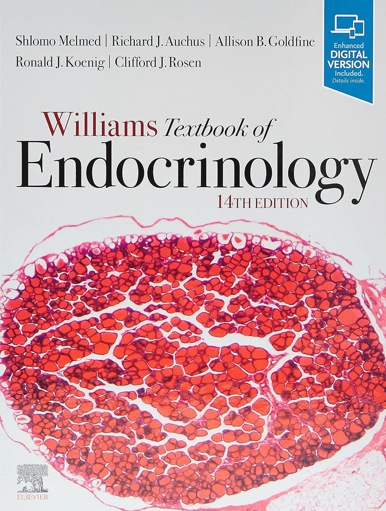 Williams Textbook of Endocrinology 14th Edition by Shlomo Melmed (Auth – BooksNbooks