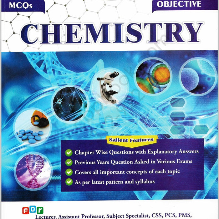 Chemistry MCQs For Lecturer By Syed Baqir Raza-Emporium