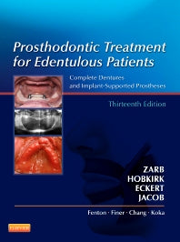 Prosthodontic Treatment For Edentulous Patients by Zarb| Hobkork| Eckert |Jacob